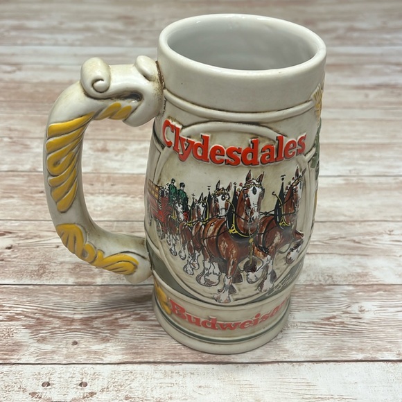 Clydesdales Budweiser Beer Stein - Picture 1 of 8